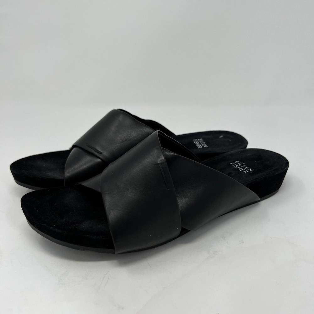 Eileen Fisher Crossover Sandals